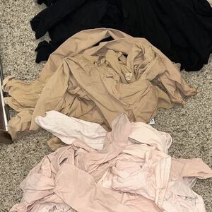 Tights-tan, black, and pink 27 total